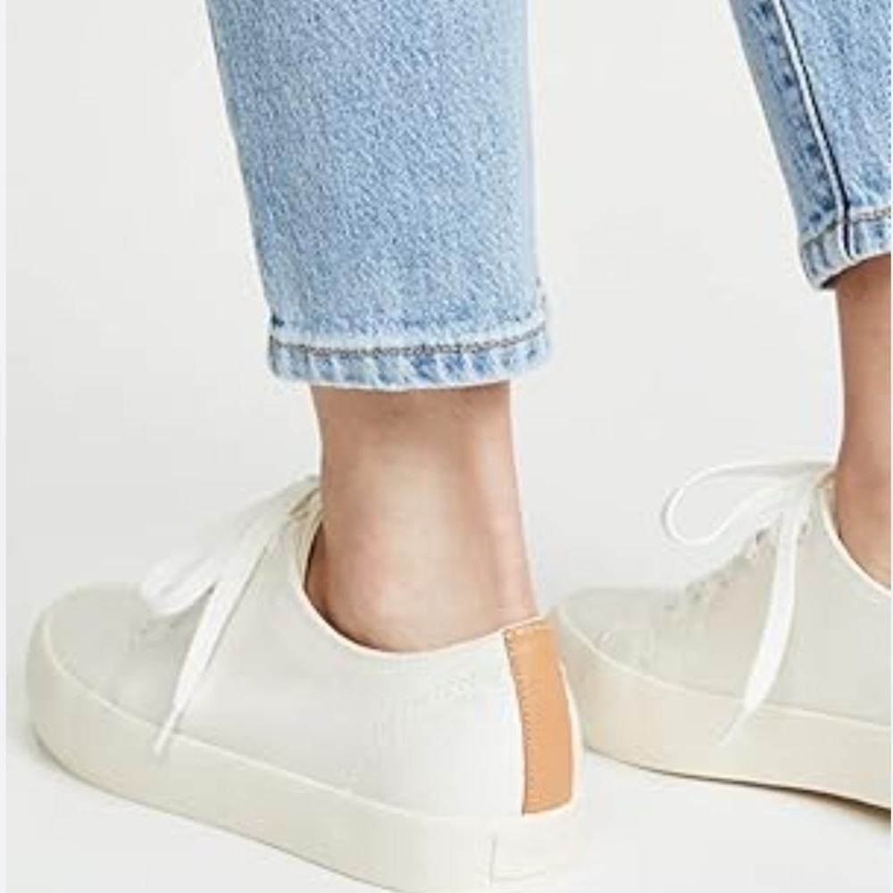 Vince Norwell Platform Sneakers – Women’s 7.5 – Ivory & Brown